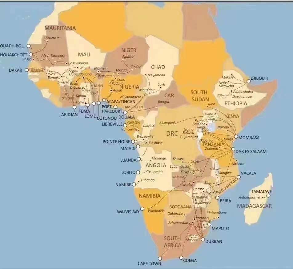 Vrak vlaku vykoľajil aktivity v najväčšom uhoľnom prístave v Afrike